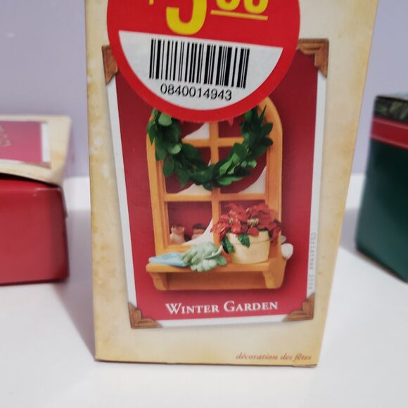 Christmas Tree Ornaments Lot Of 5 Assorted Picture Frames/Bears - Picture 9 of 10